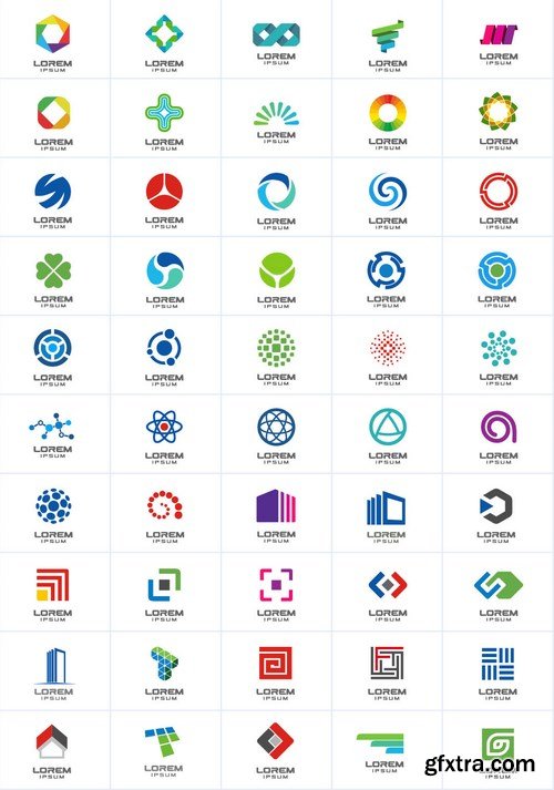 Logos - Big Vector Collection, 25xEPS