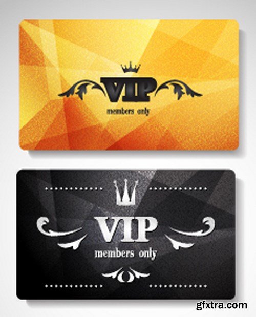 Premium VIP Cards, 25xEPS