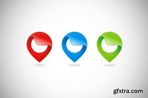 3D Business Technology Abstract Logo Pack 50xEPS