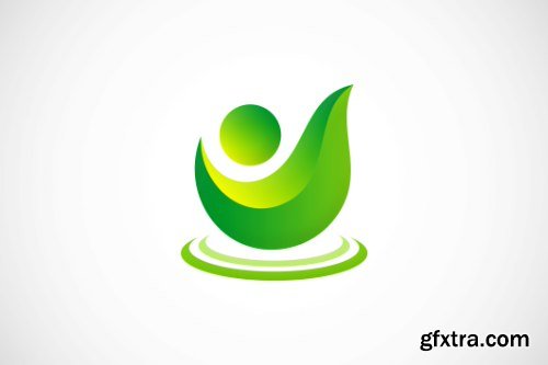 3D Business Technology Abstract Logo Pack 50xEPS