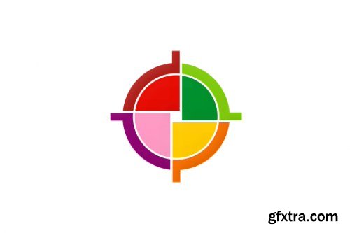 3D Business Technology Abstract Logo Pack 50xEPS