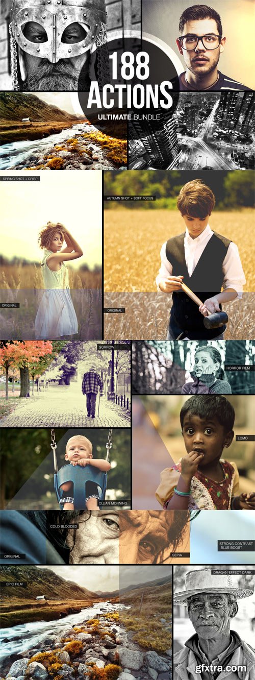 188 Actions Ultimate BUNDLE by Tom Anders 9320 