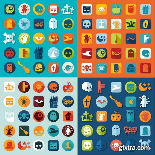 Flat Design Vector Collection, 25xEPS