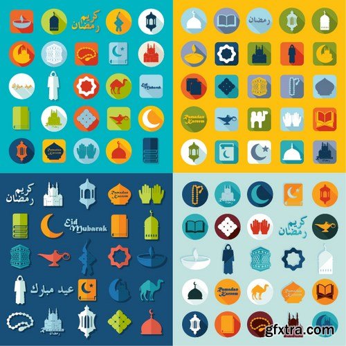 Flat Design Vector Collection, 25xEPS
