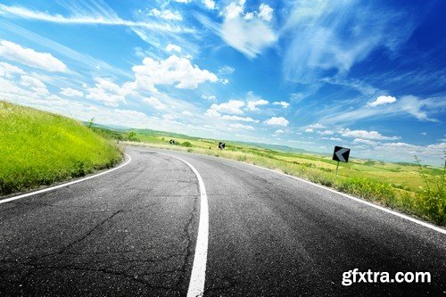 Stock Photos - Road 3, 25xJPG