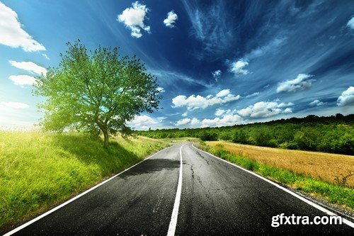 Stock Photos - Road 3, 25xJPG