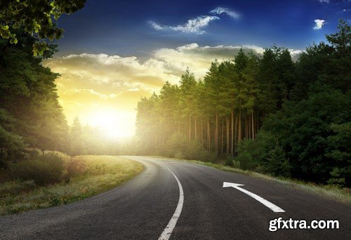 Stock Photos - Road 3, 25xJPG