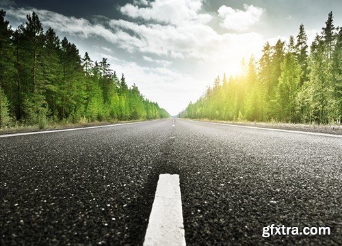 Stock Photos - Road 3, 25xJPG