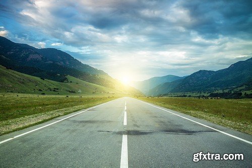Stock Photos - Road 3, 25xJPG