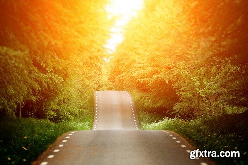 Stock Photos - Road 3, 25xJPG