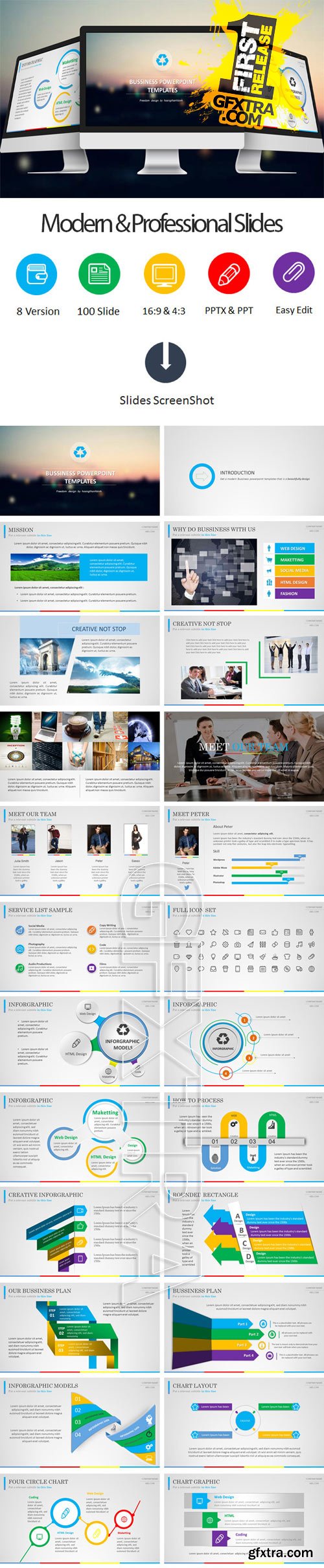 GraphicRiver - Bussiness Powerpoint Templates 9473945