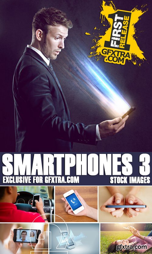 Stock Photos - Smartphones 3, 25xJPG