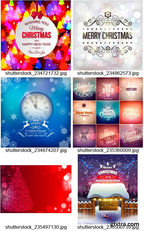 Amazing SS - Christmas Greeting Card 2, 25xEPS