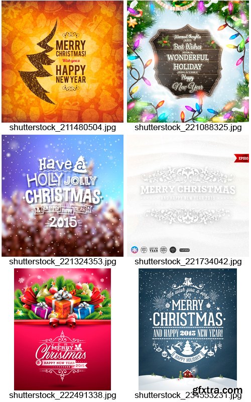 Amazing SS - Christmas Greeting Card 2, 25xEPS