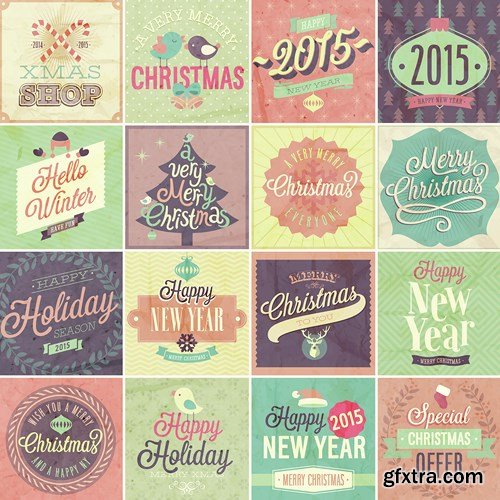 SS Merry Christmas 14, 25xEPS