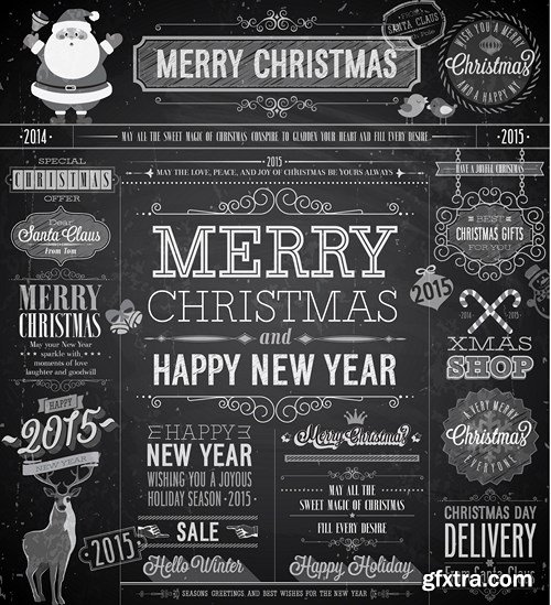 SS Merry Christmas 14, 25xEPS