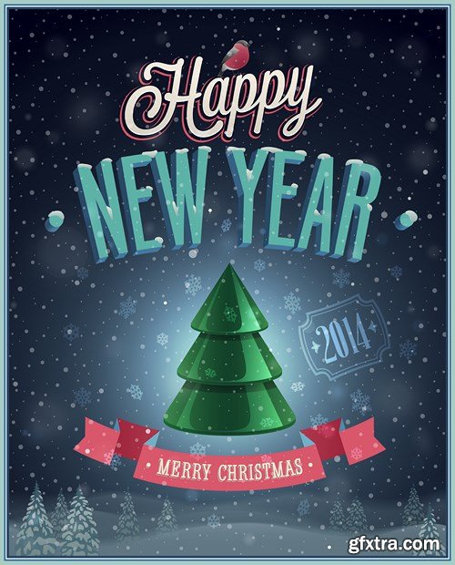 SS Merry Christmas 14, 25xEPS