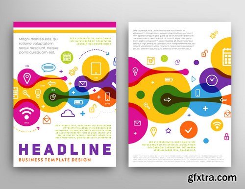 37SS Flyer Design Template, 25xEPS
