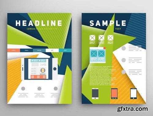 37SS Flyer Design Template, 25xEPS