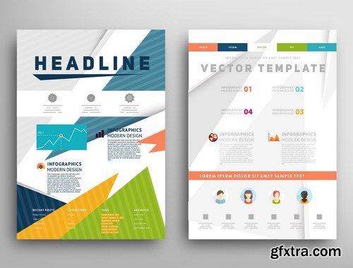 37SS Flyer Design Template, 25xEPS