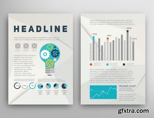 37SS Flyer Design Template, 25xEPS