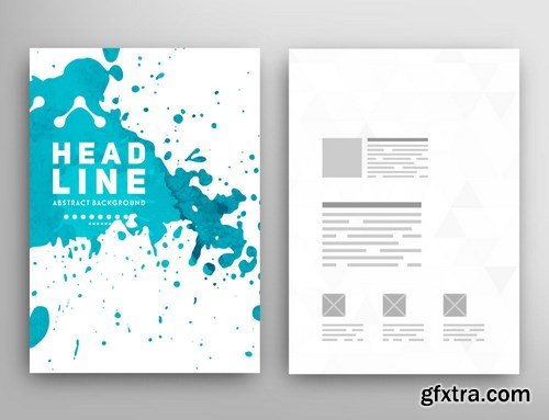 37SS Flyer Design Template, 25xEPS