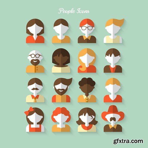 Flat Design Collection 2, 25xEPS