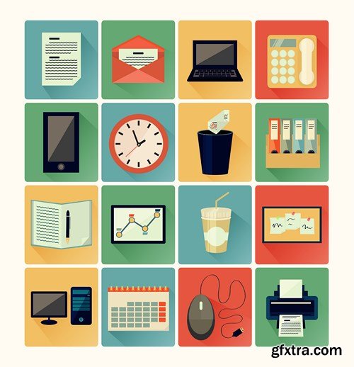 Flat Design Collection 2, 25xEPS