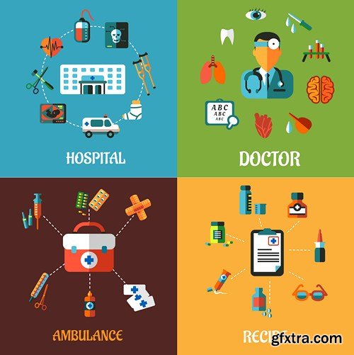 Flat Design Collection 2, 25xEPS