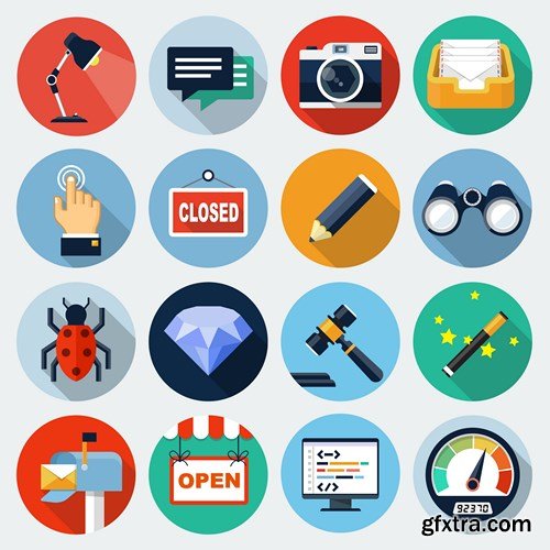 Flat Design Collection 2, 25xEPS