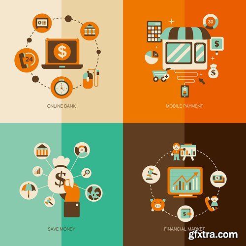 Flat Design Collection 2, 25xEPS