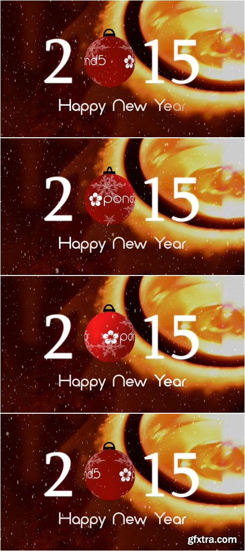 Pond5 - Your Logo On Christmas Ball (Happy New Year) After Effects Project
