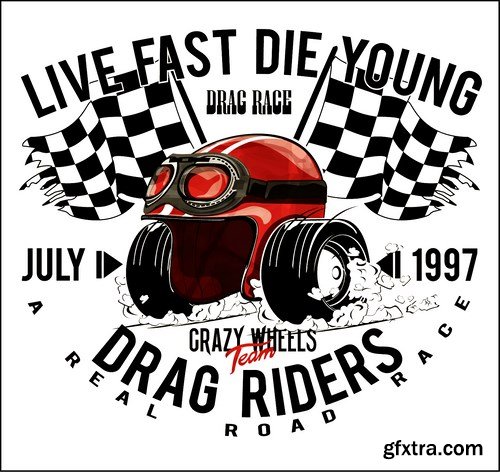 SS Design Еlements for T-Shirts 2, 25xEPS