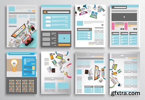 Flyer and Brochure Design, 25xEPS