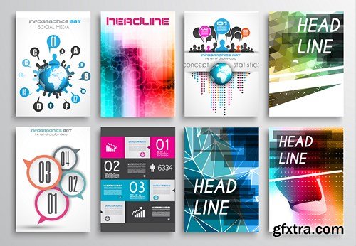 Flyer and Brochure Design, 25xEPS