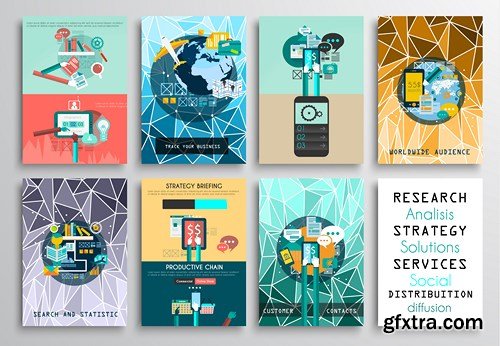 Flyer and Brochure Design, 25xEPS