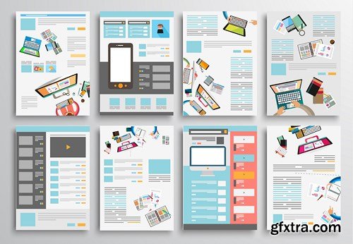 Flyer and Brochure Design, 25xEPS