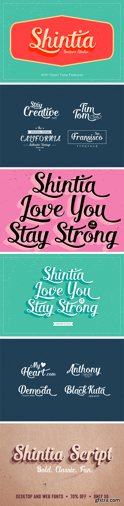Shintia Script Font $15 Shintia Script Font $15