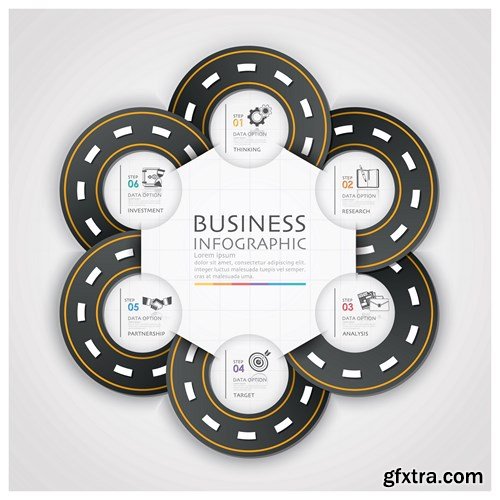Infographics Elements 4, 25xEPS