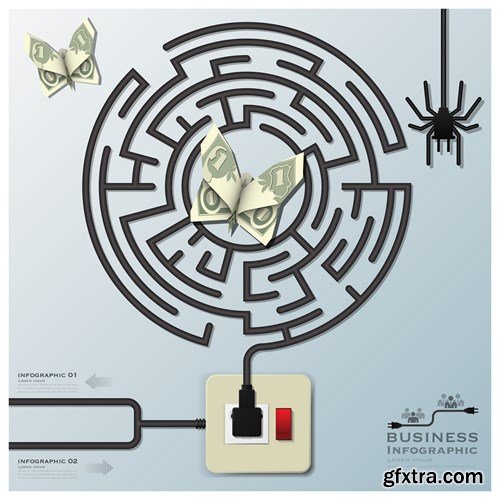 Infographics Elements 4, 25xEPS