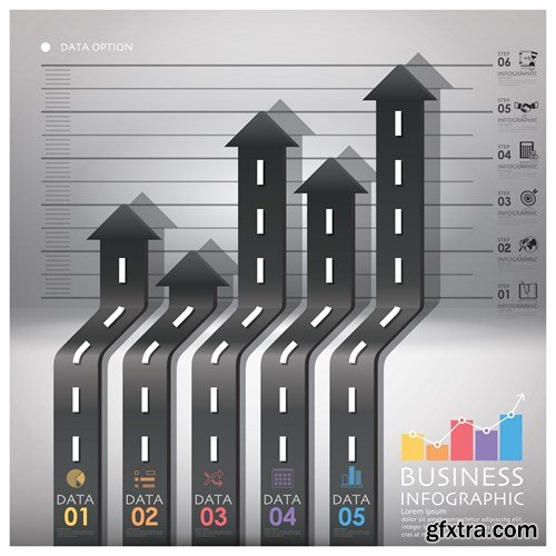 Infographics Elements 4, 25xEPS