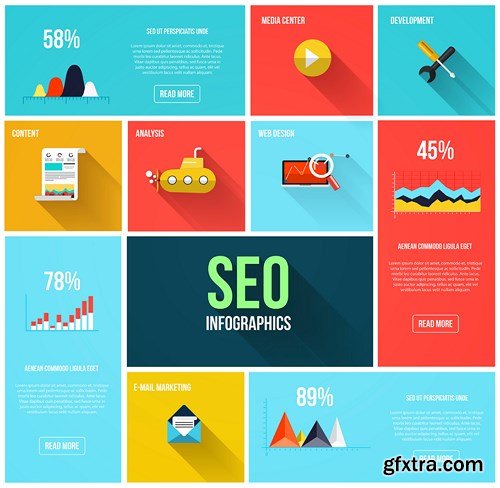 Flat Design Collection 3, 25xEPS