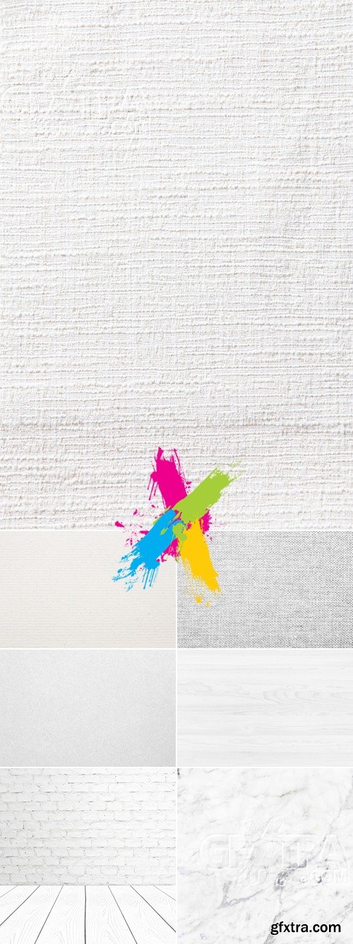 Stock Photo - White Textures, Backgrounds 2