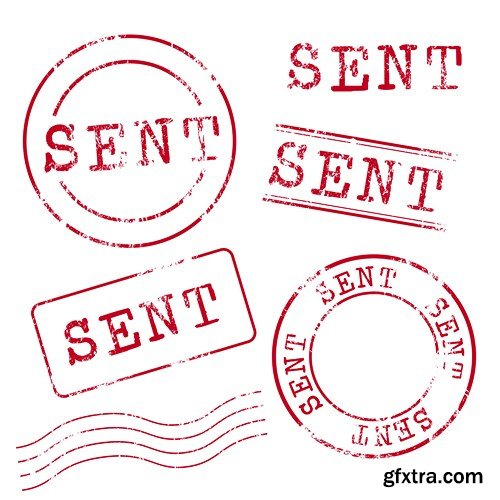 Stamps Vector Collection, 25xEPS