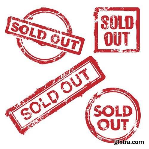 Stamps Vector Collection, 25xEPS