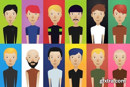 People Vector Collection, 25xEPS