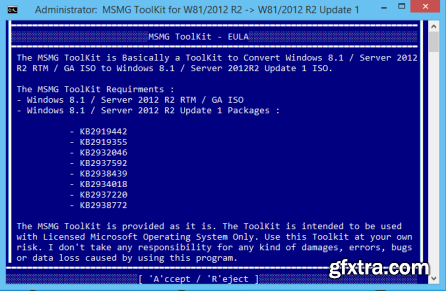 MSMG ToolKit for Windows 7-10 / Server 2008 R2-2012 R2 v1.5