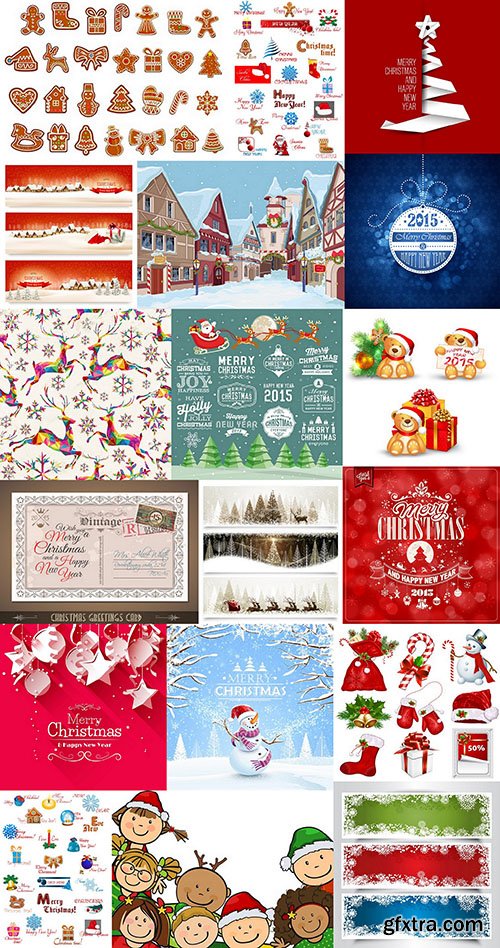 Merry Christmas 24, 25xEPS Merry Christmas 24, 25xEPS