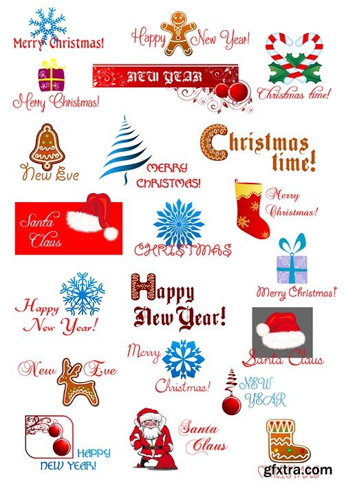 Merry Christmas 24, 25xEPS