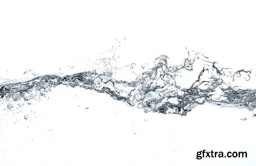 Water Splashes, 25xUHQ JPEG